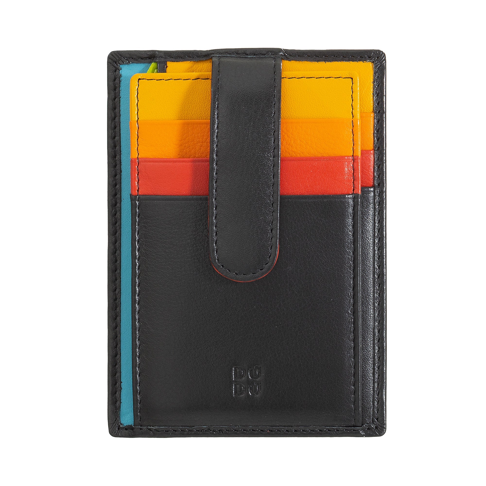 DuDu® Multicolour Leather Wallet