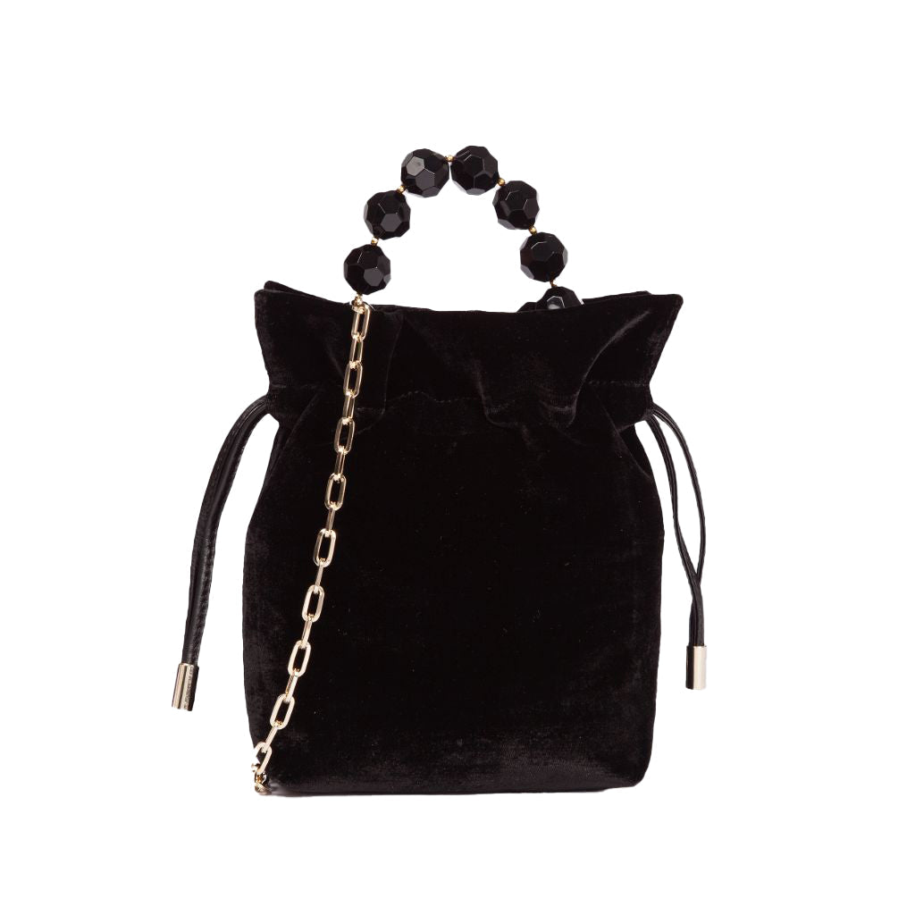 Sirenetta Raso Jeweled Mini Bag by Roberta Gandolfi
