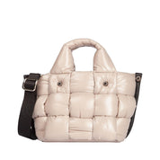 Roberta Gandolfi Hand-Woven Italian Top Handle Bag