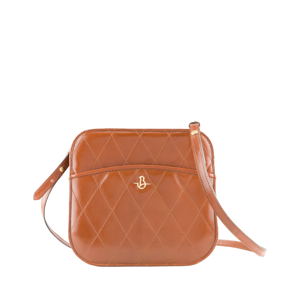 Giorgia Quilted Leather Crossbody Bag