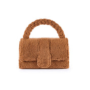 Zurigo Teddy Eco-Fur Top Handle Bag