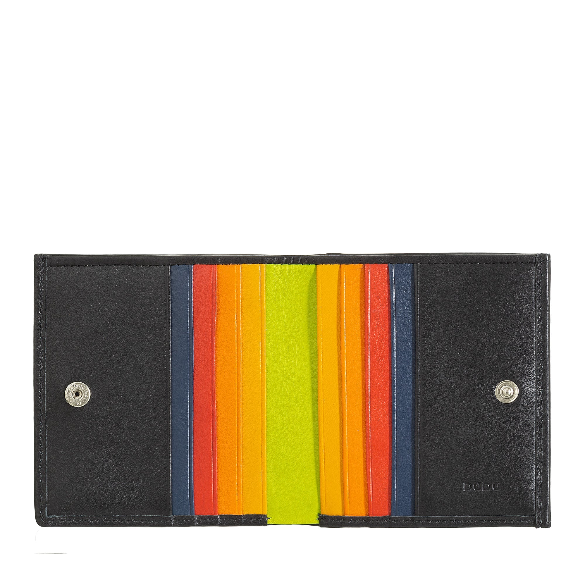 DuDu® Genuine Leather Multi-Color Wallet for Men