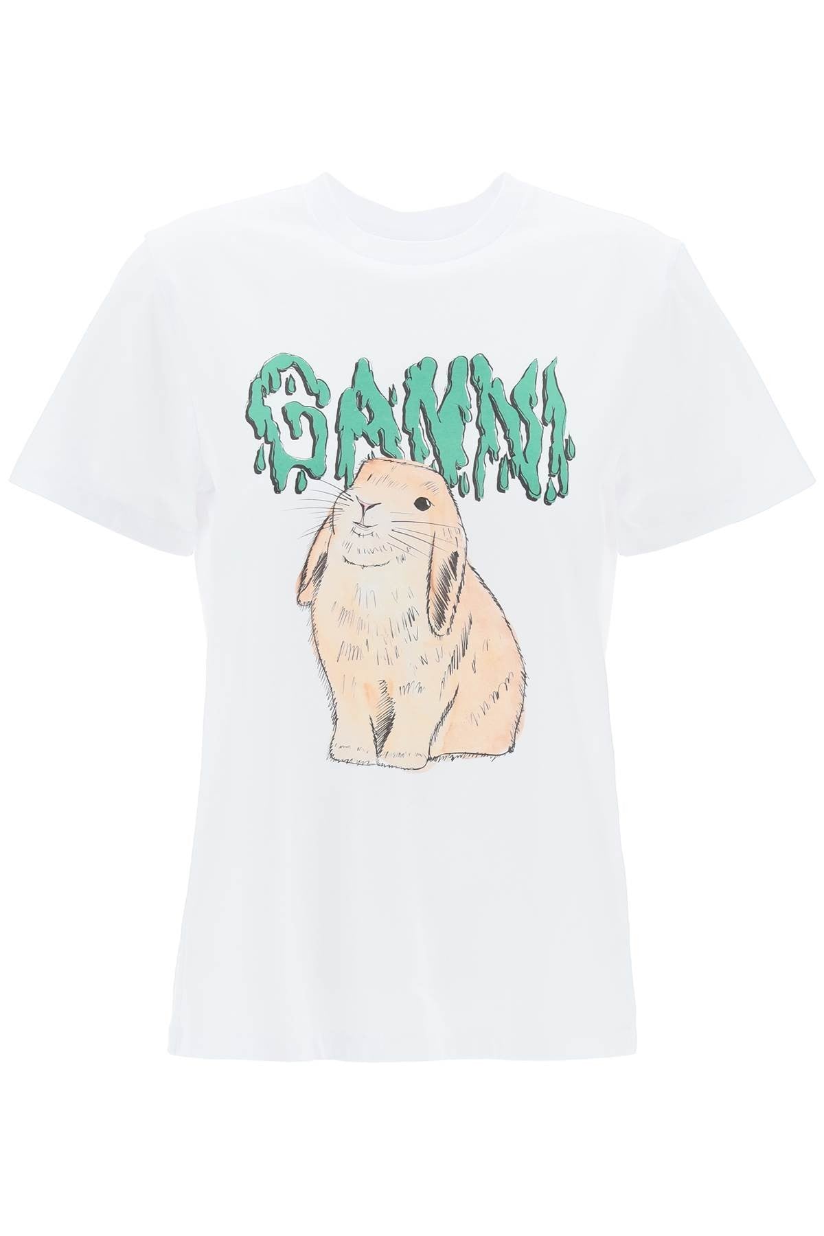 "bunny graphic print t-shirt"