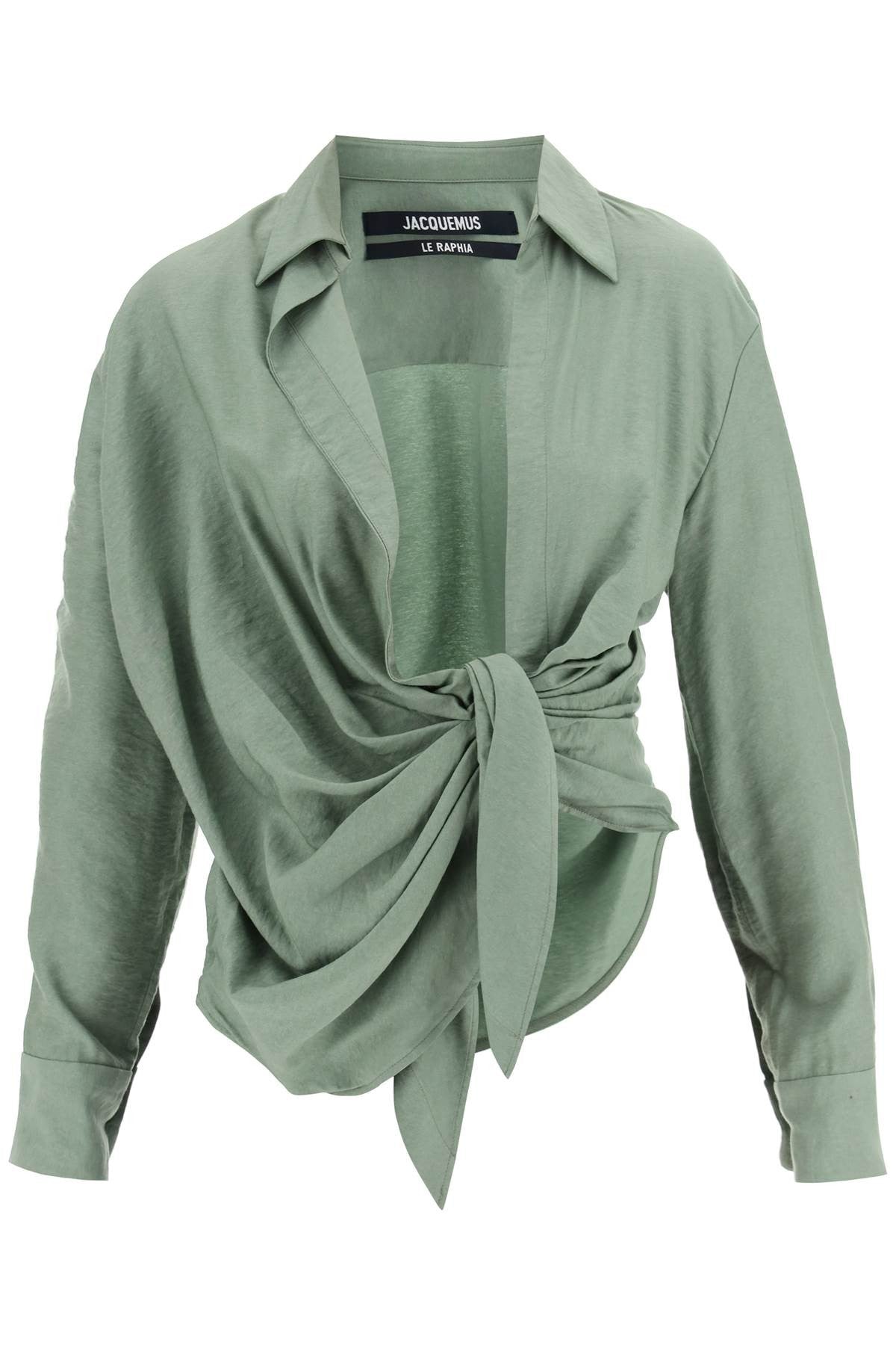 'bahia' tied-sash blouse