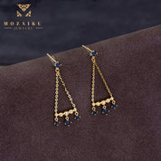 Queen's Earrings By Mozaiku - Fine Gold
