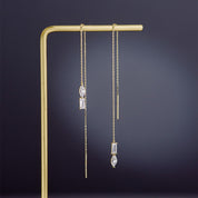 Fine Gold - Water Drop  by Mozaiku Earrings