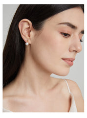 Pearl Drop 18K Gold Earrings