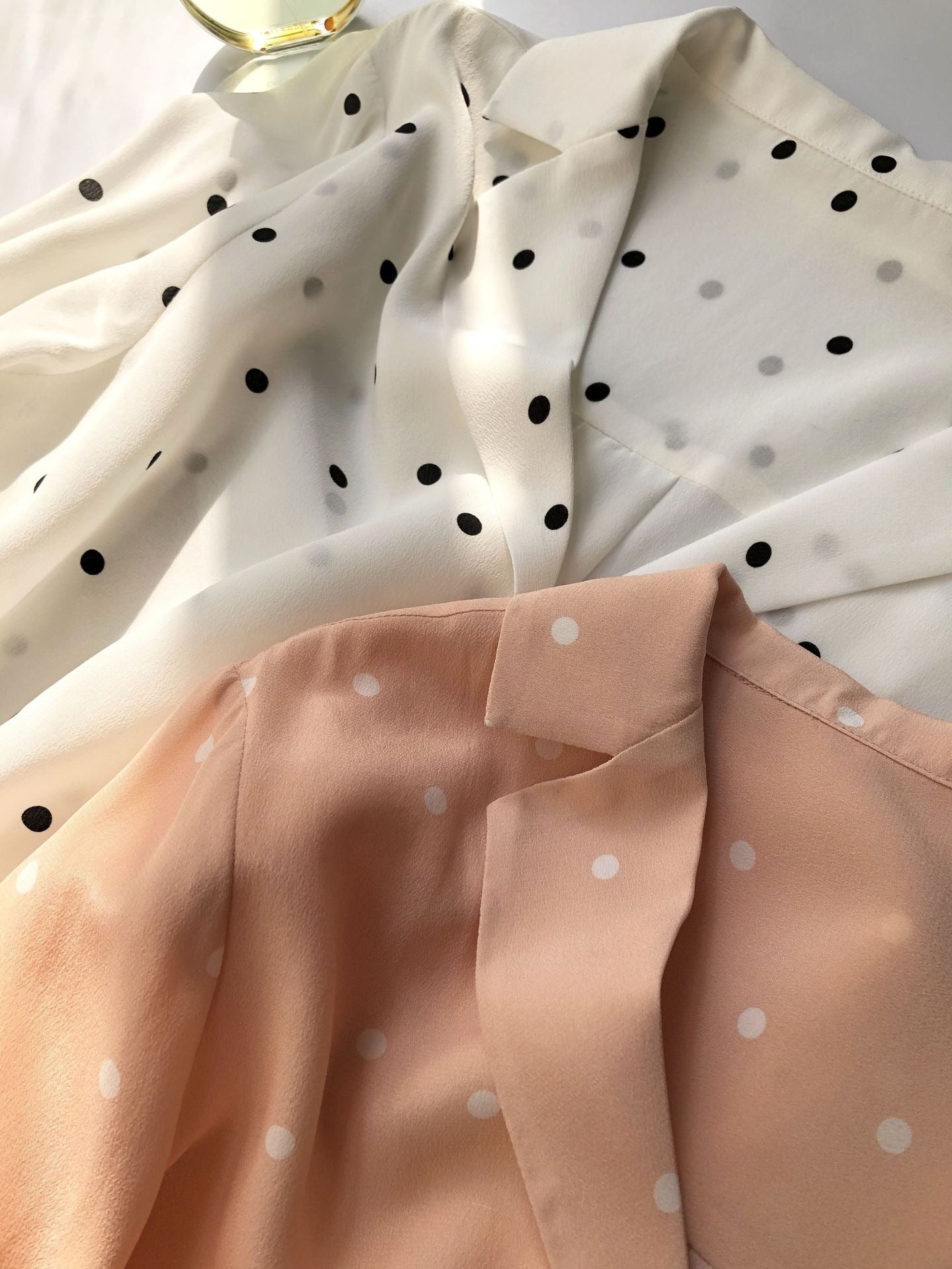 Polka Dot Silk Shirt - by Gioventù