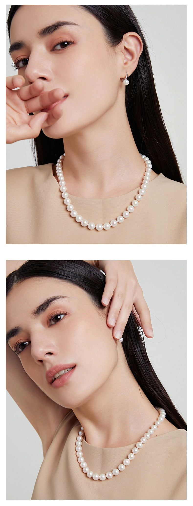 Large Pearl Necklace by Notteluna