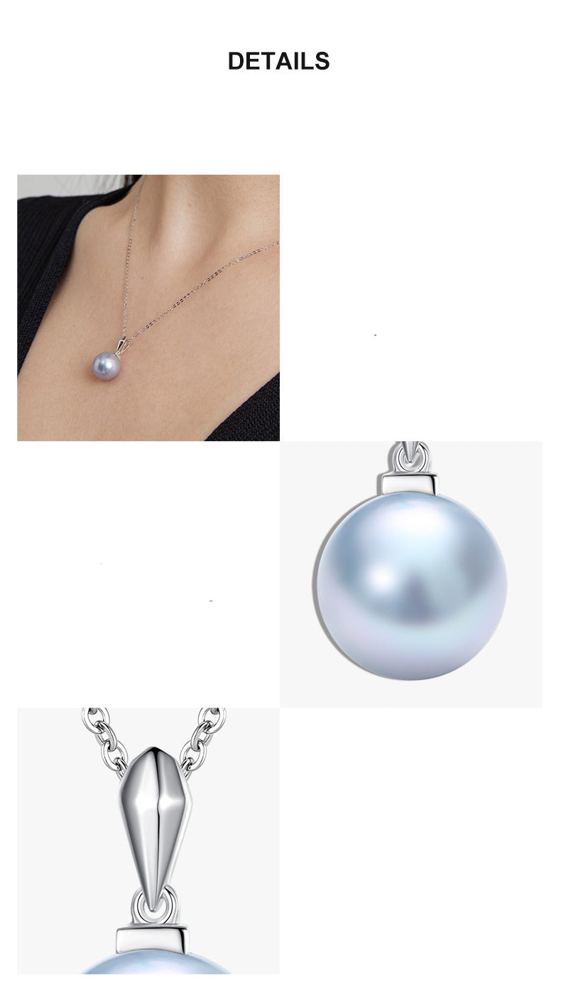 Hemp Pearl Single Pearl Necklace by Notteluna