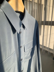 Double Pocket Silk Shirt - by Gioventù