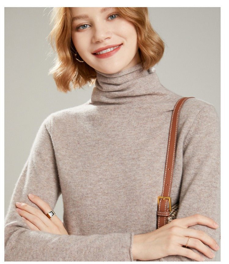 The must-have 100% cashmere turtleneck – by Bonolu