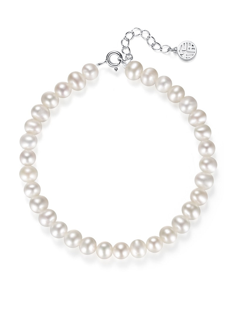 Beaded Pearl Bracelet by Notteluna