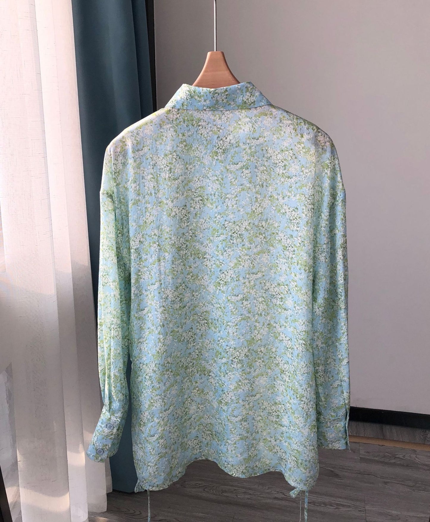 Printed Crepe Silk Shirt - by Gioventù