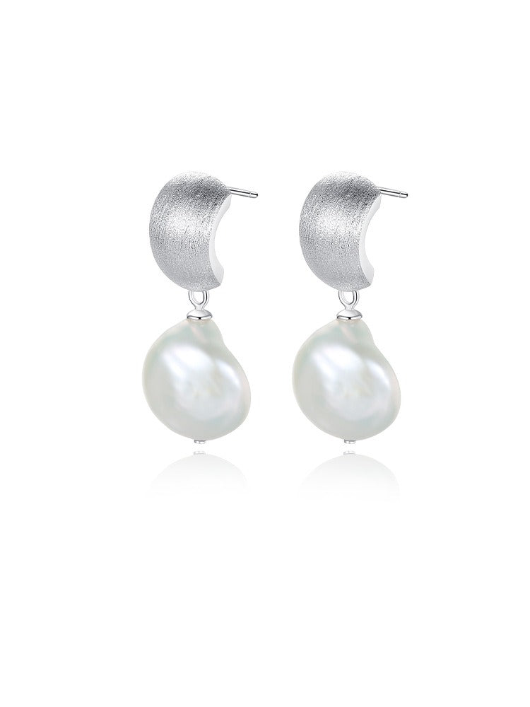 North - Natural Freshwater Pearl Earrings