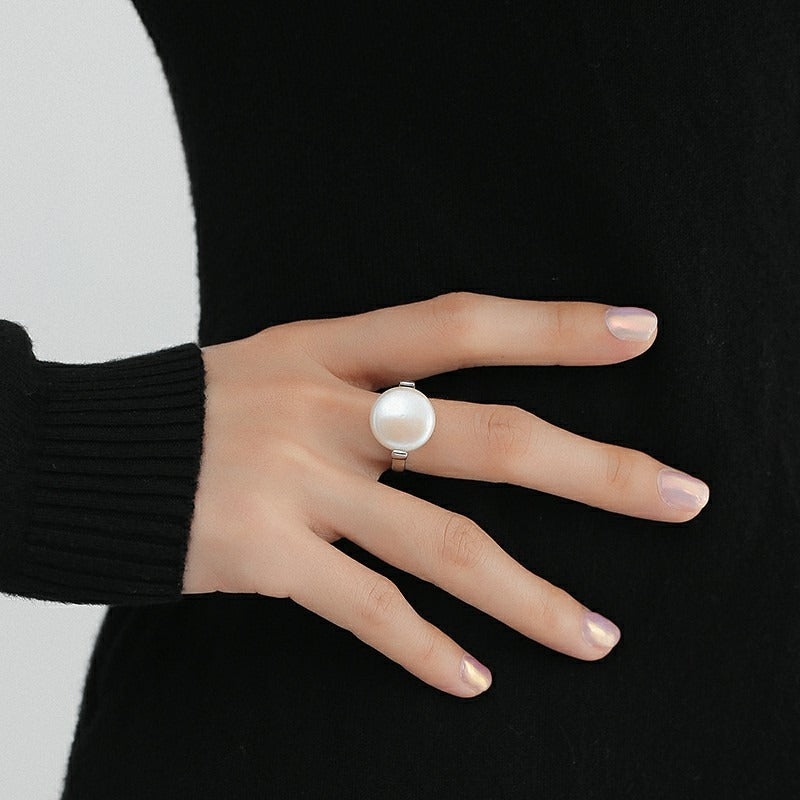 Discover more than 283 925 silver pearl ring latest