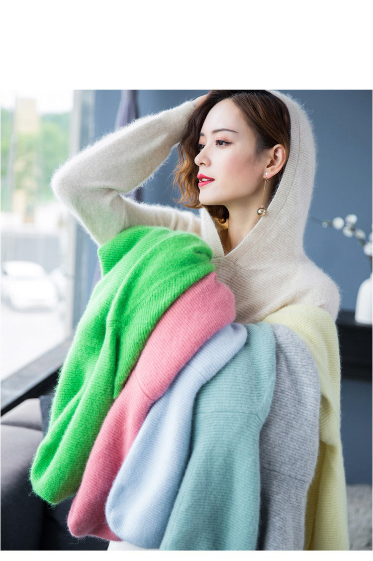 Hooded Sweater - Mink by Bonolu