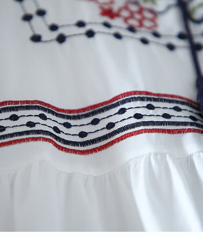 Vyshyvanka  inspired  Embroidered Dress