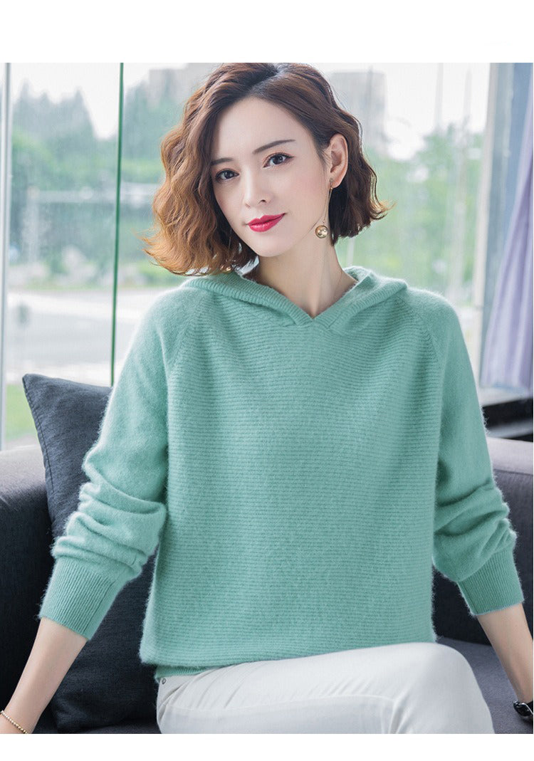 Hooded Sweater - Mink by Bonolu