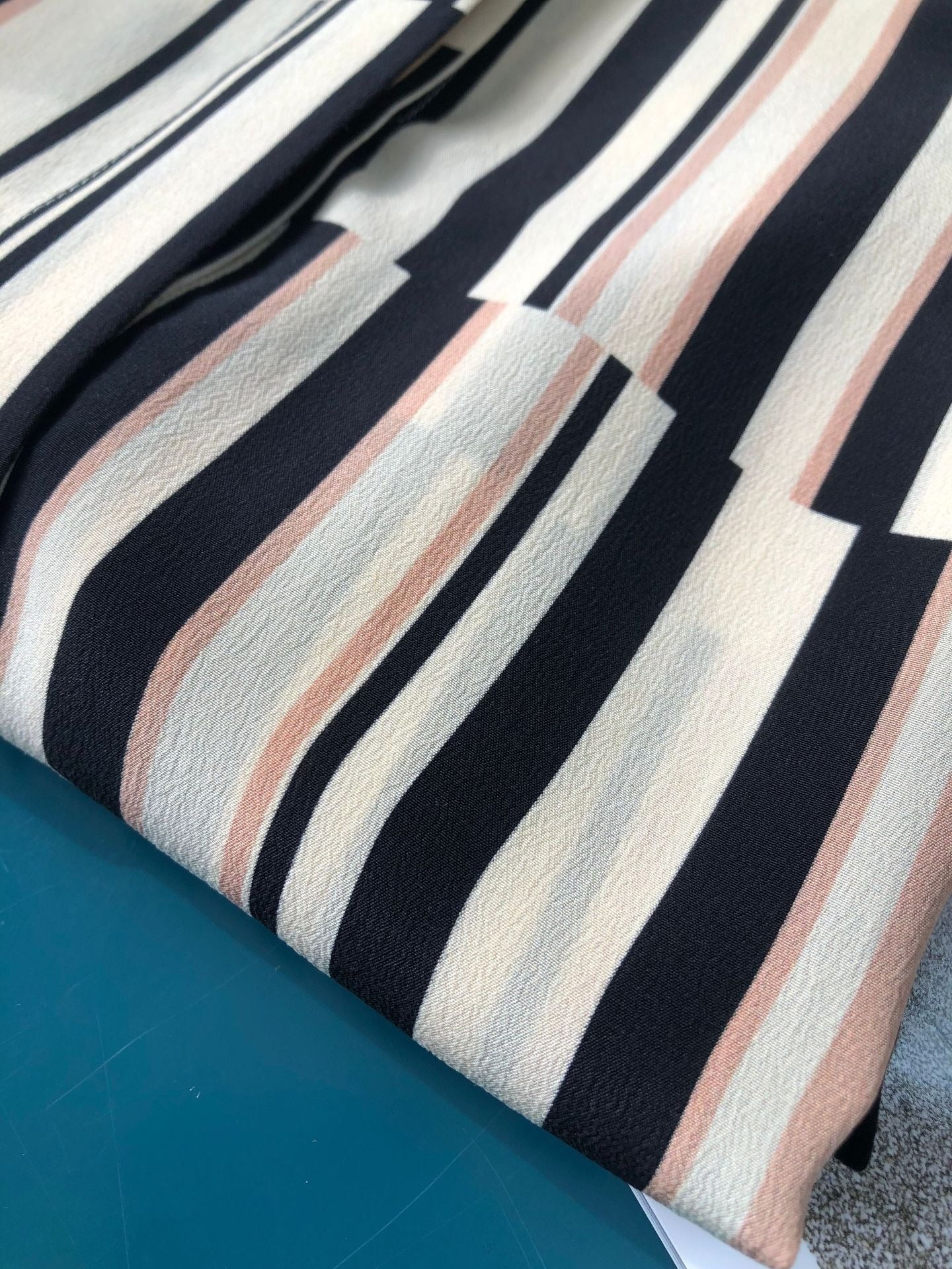 Striped Silk Dress  - by Gioventù