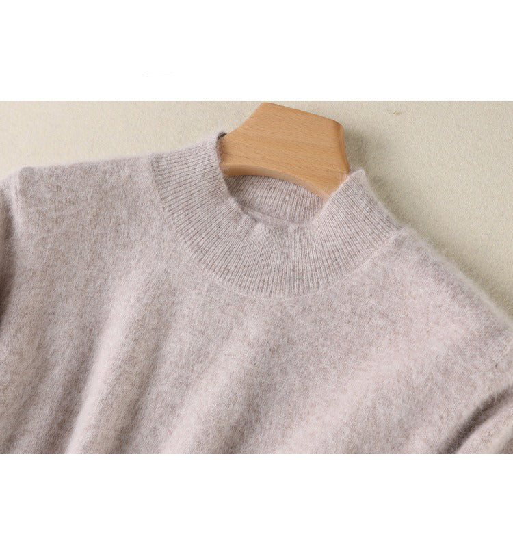 Full Round Neck Sweater  - Mink by Bonolu