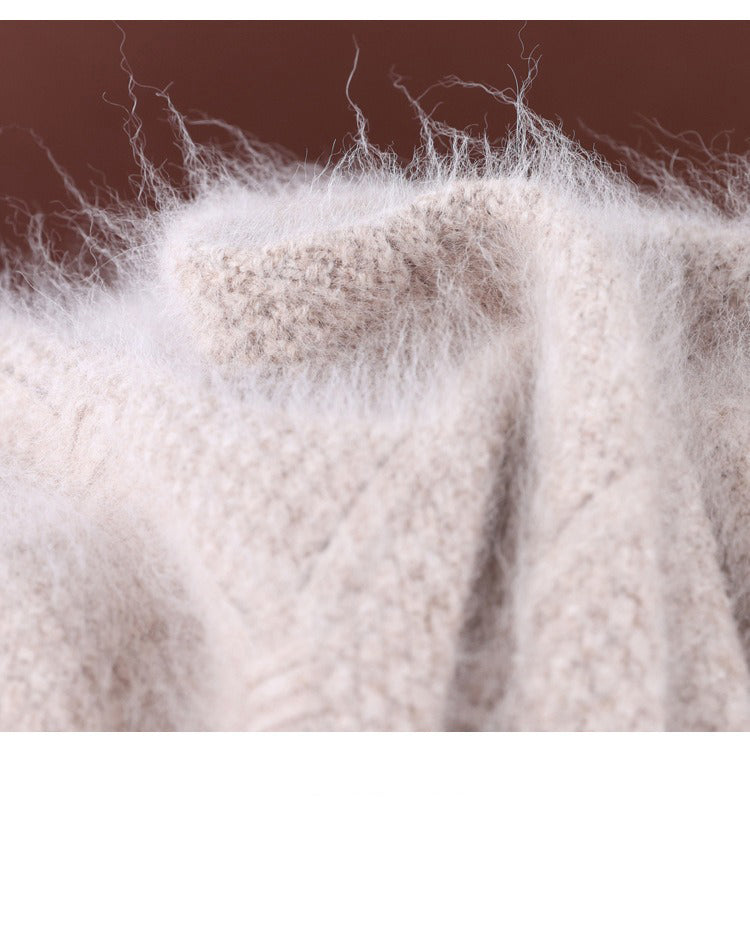 Rhombus Hollow Sweater - Mink by Bonolu