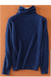 Loose High Neck Sweater  - Mink by Bonolu