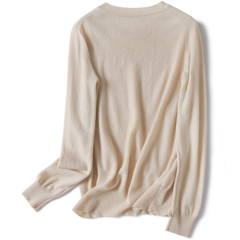 Women Shirt Sweater Pure Cashmere Sweater Ladies Thin Cashmere Sweater Long Sleeve Sweater Knitted Sweater Tops Shirt