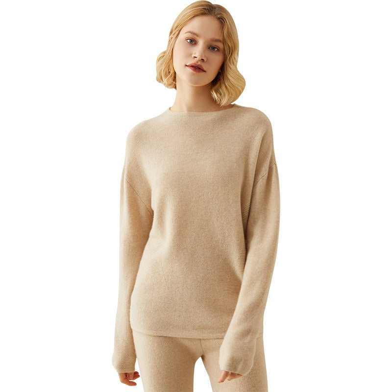 One- Line Cashmere Pullover 100% Cashmere By Bonolu