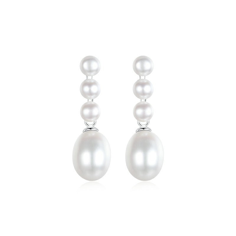 Freshwater Pearls Drop Earrings
