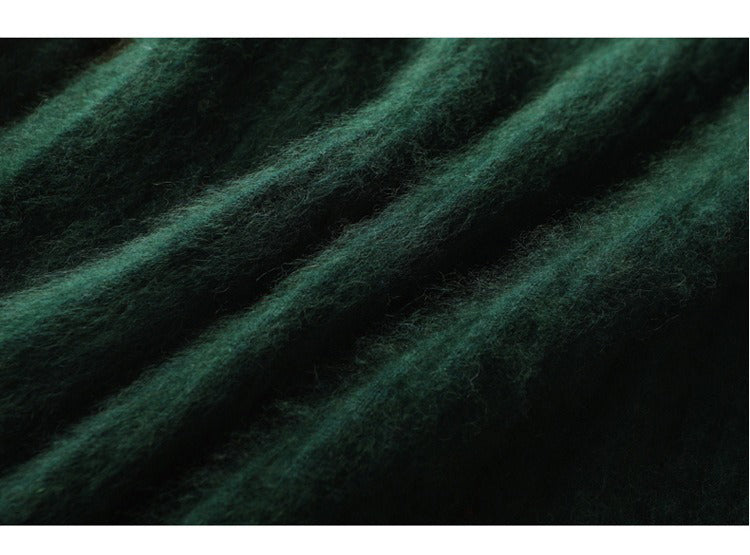 Wool & Mink Rib Turtleneck - Mink by Bonolu