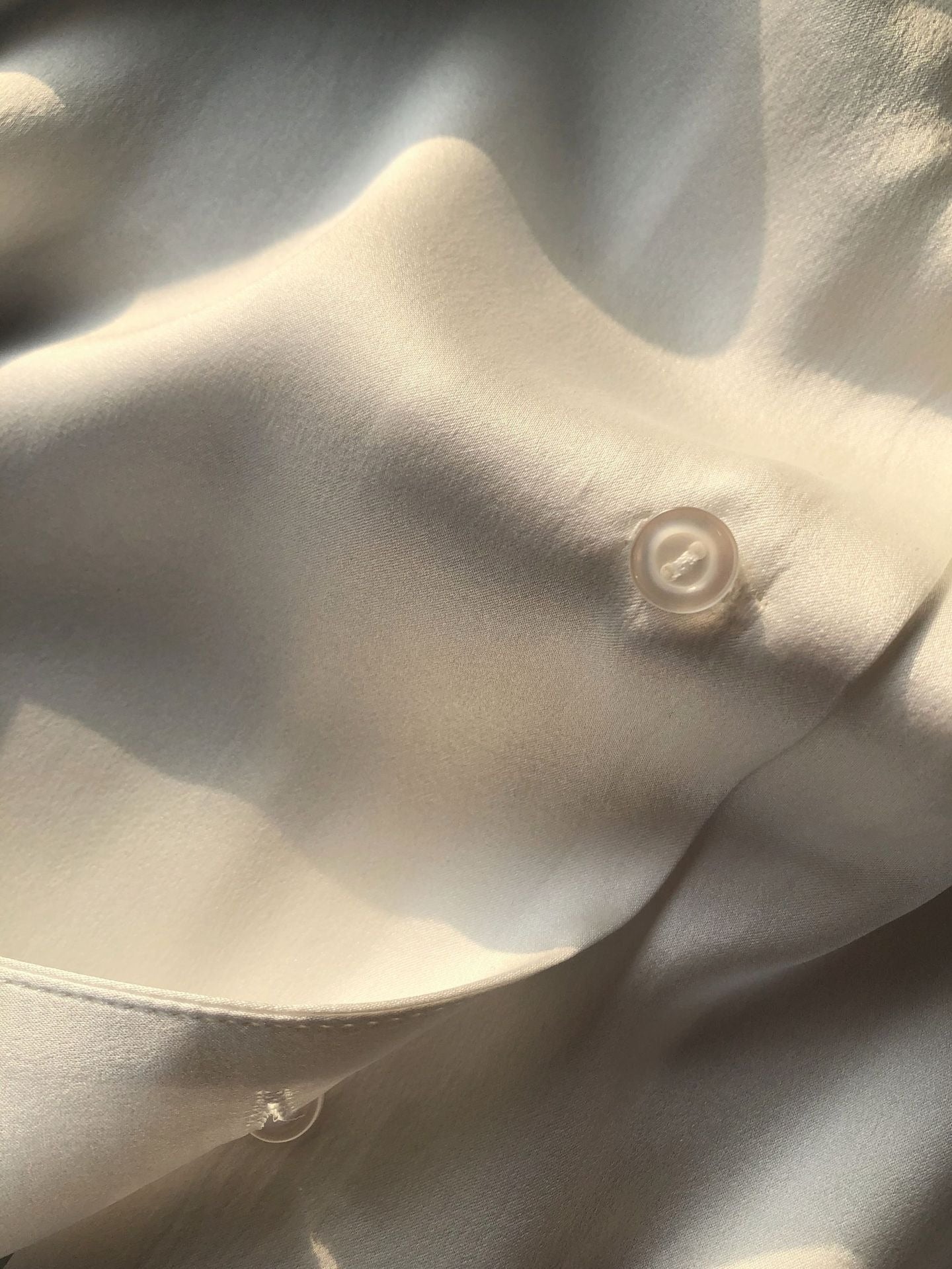 Crepe Satin Silk Shirt - by Gioventù