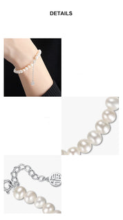 Beaded Pearl Bracelet by Notteluna