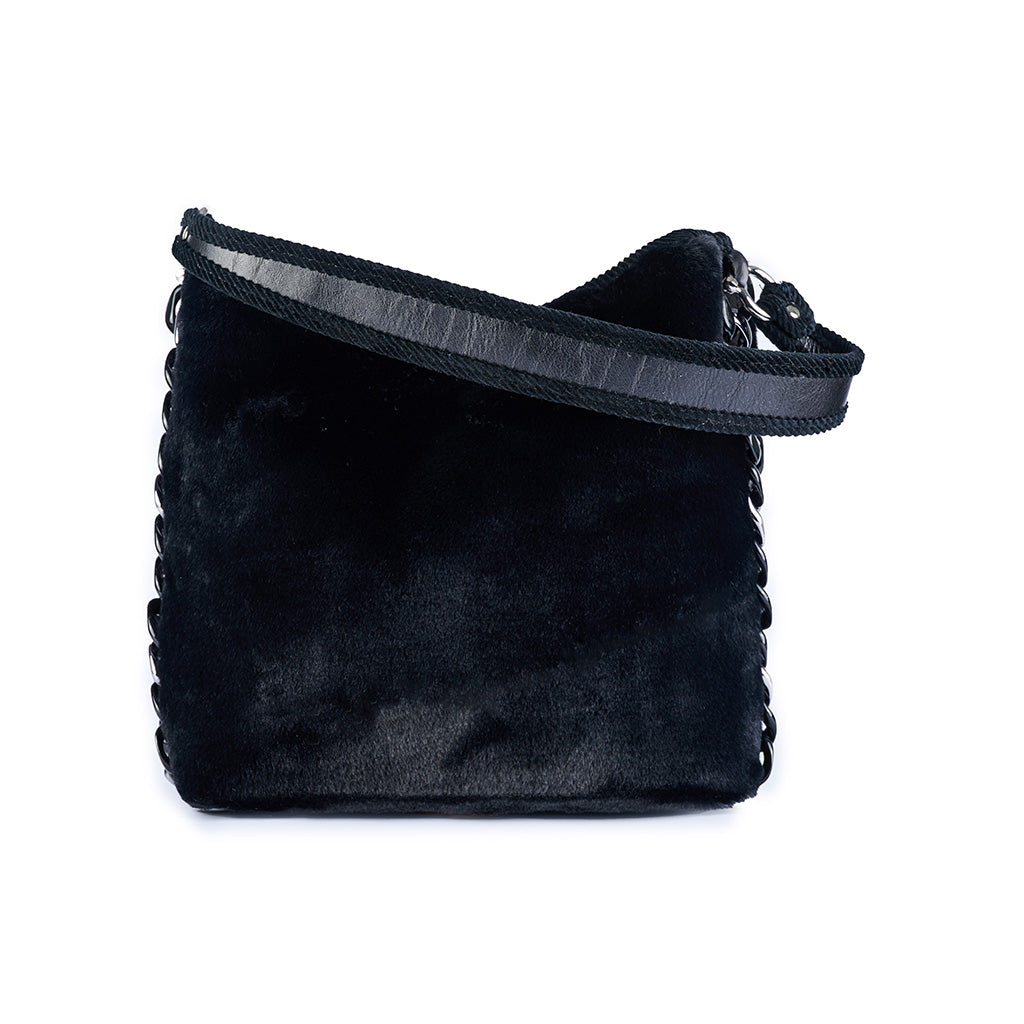 Chamonix Eco-Fur Shoulder Bag