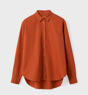 Harming blood Mary cotton cold style pointed collar shirt
