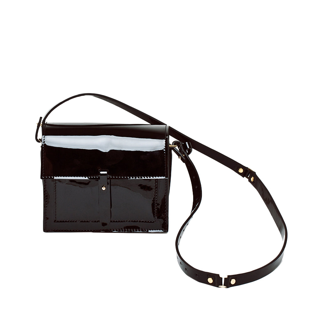 Sara Valente RMin Patent Leather Crossbody/Belt Bag