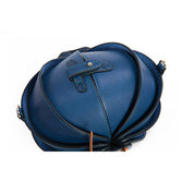 Small Round Beetle Bag | Blue