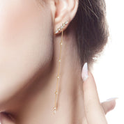 Mosaic  Drop Earrings  by Mozaiku - Fine Gold