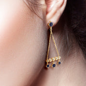 Queen's Earrings By Mozaiku - Fine Gold