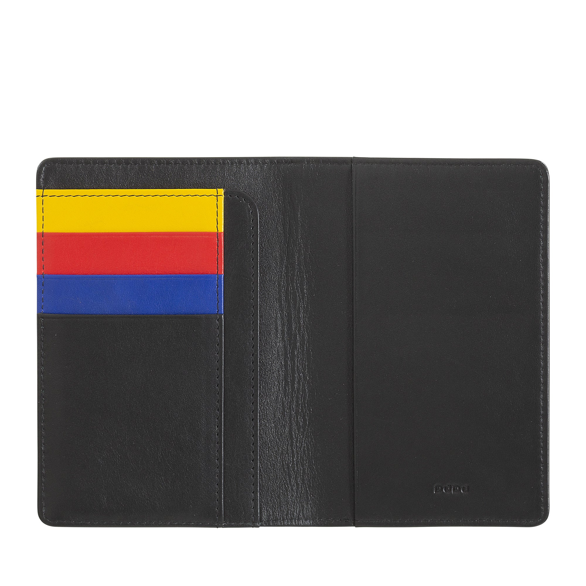 DuDu庐 Multicolor Nappa Leather Passport Jacket