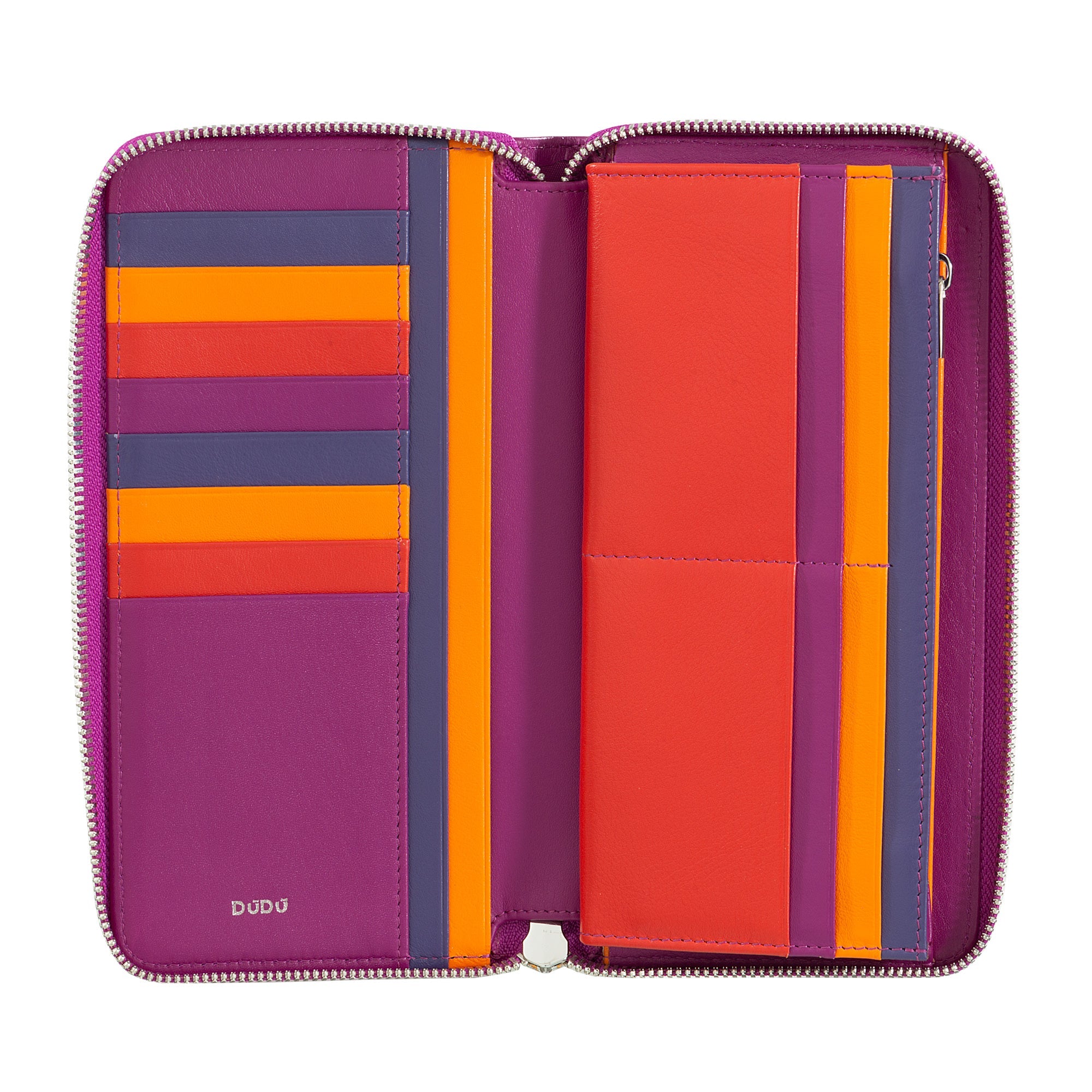 DuDu USTICA Multicolor Leather Wallet