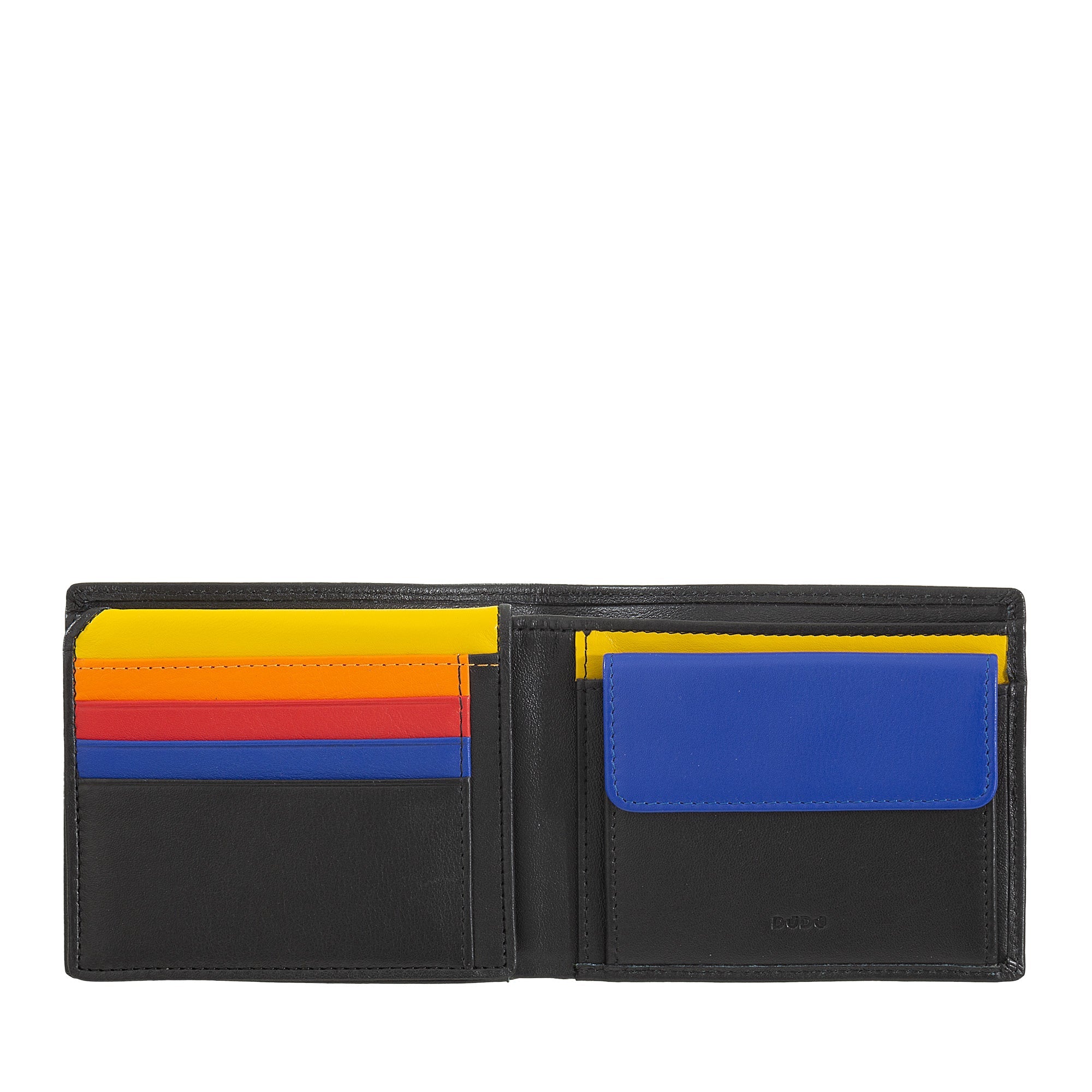 DuDu® Multicolour Calfskin Wallet